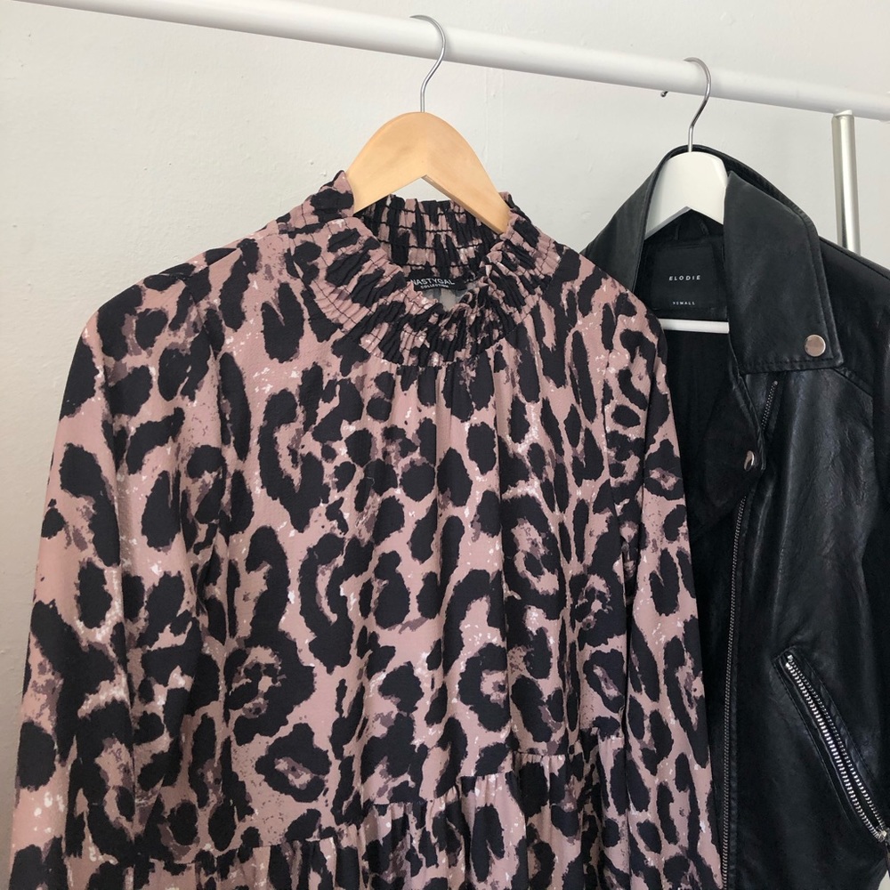 Spring 2021 leopard print dress 🐆